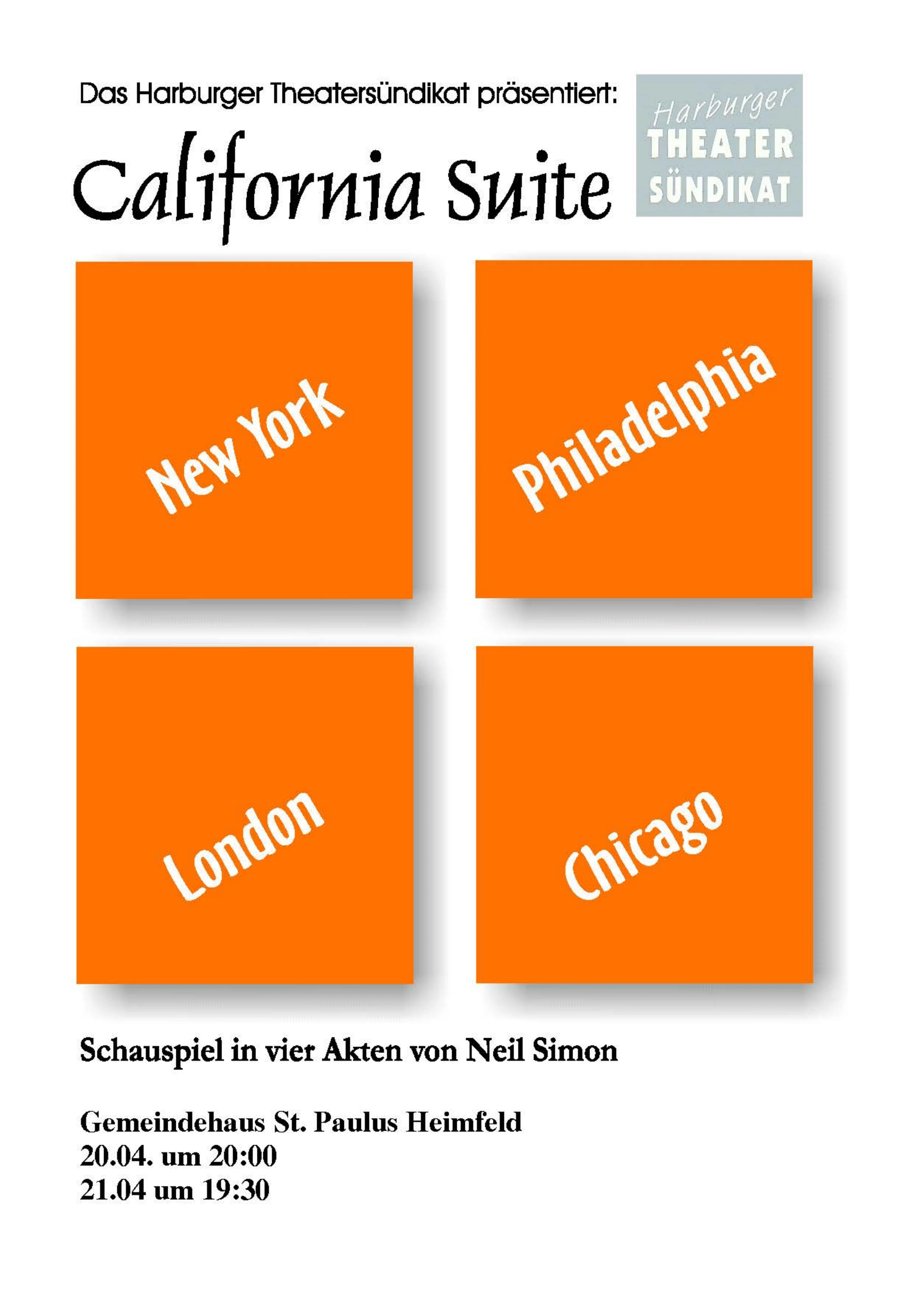 California Suite Poster